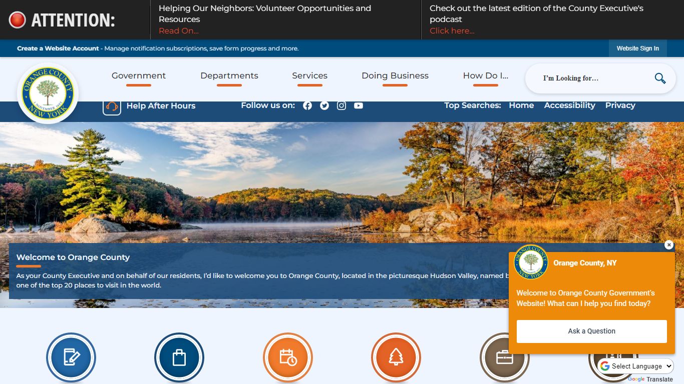 Visiting Rules and Procedures - Orange County, NY