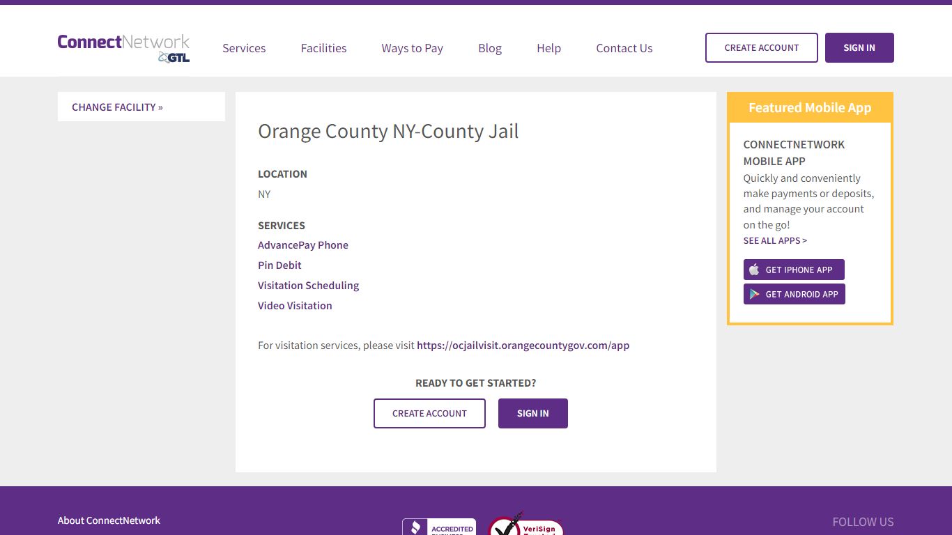 Orange County NY-County Jail | ConnectNetwork